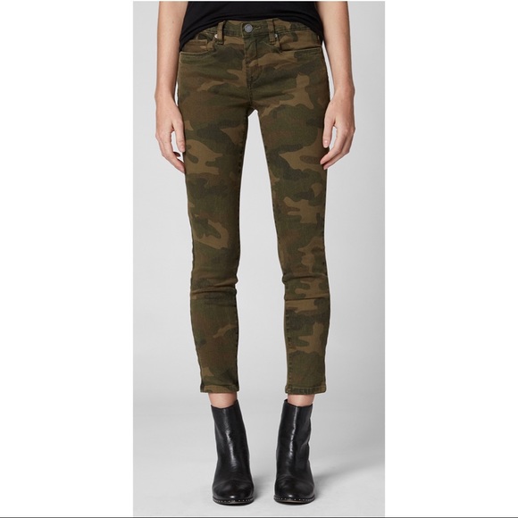 Blank NYC Camouflage Crop Jeans - Picture 1 of 9
